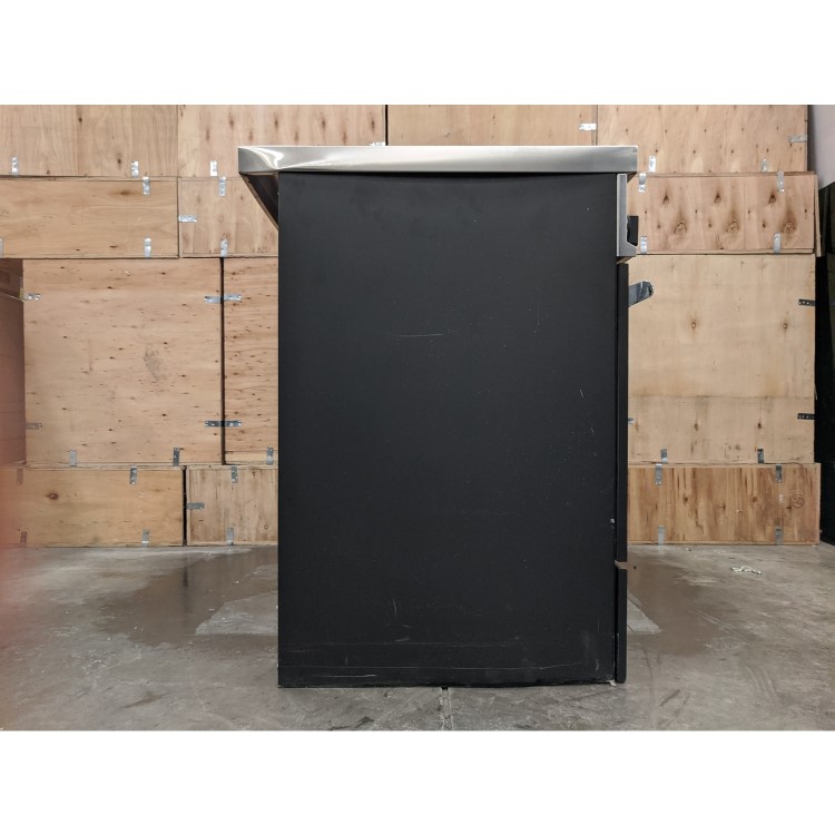 Refurbished Bertazzoni Master Series MAS90-5-MFE-D-NEE 90cm Dual Fuel Double Oven Range Cooker Black