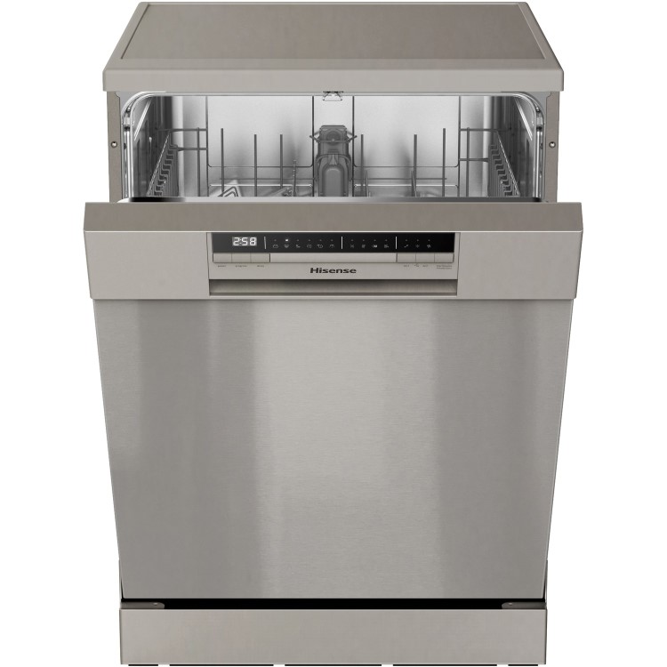 GRADE A2 - Hisense HS60240XUK 13 Place Freestanding Dishwasher - Stainless Steel
