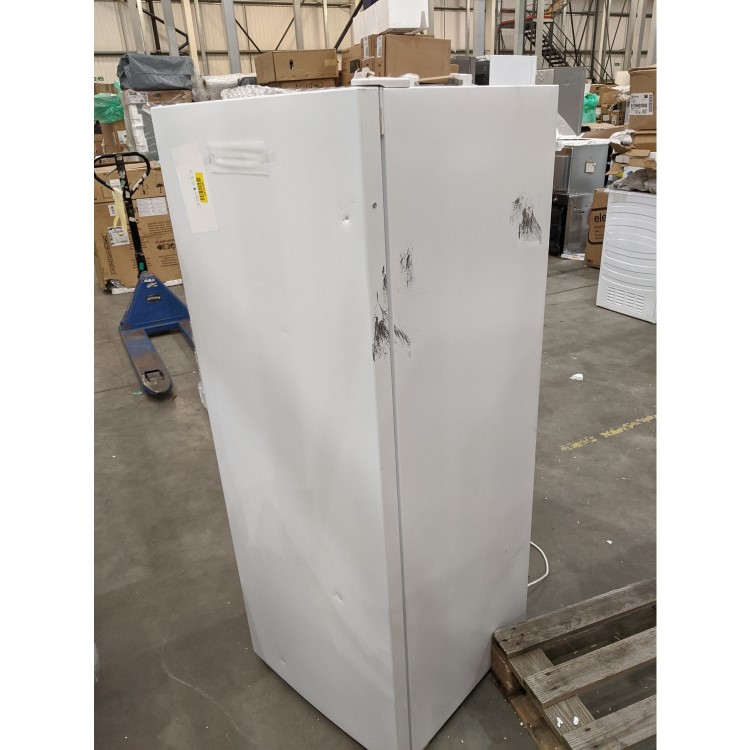 GRADE A3 - electriQ 166 Litre Freestanding Upright Freezer 144cm Tall Frost Free 55cm Wide - White