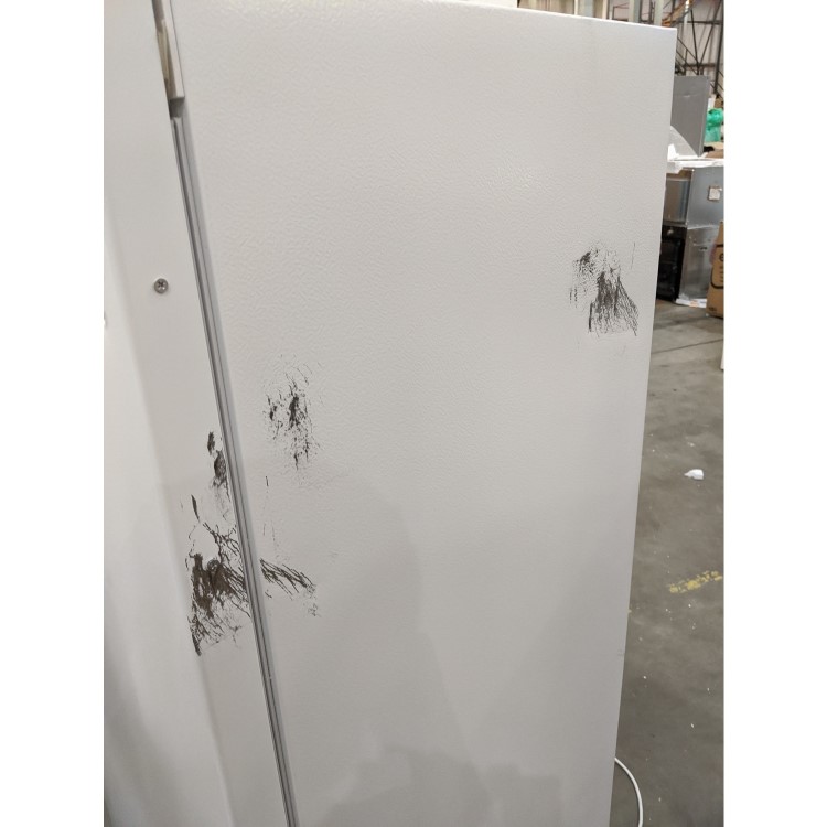 GRADE A3 - electriQ 166 Litre Freestanding Upright Freezer 144cm Tall Frost Free 55cm Wide - White