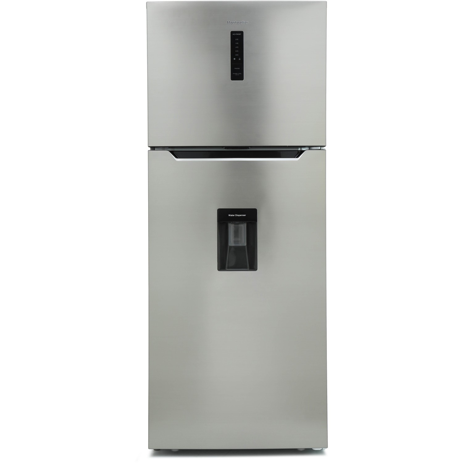 Montpellier MFF177X Top Mount Freestanding Fridge Freezer With non