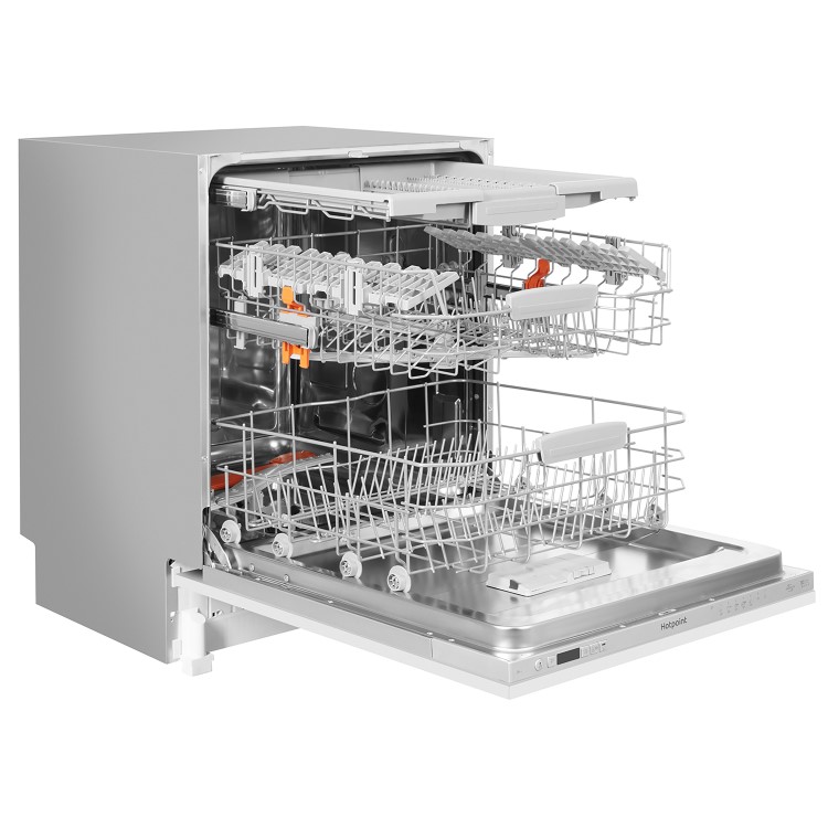 GRADE A2 - Hotpoint HIC3C26WF Extra Efficient 14 Place Fully Integrated Dishwasher