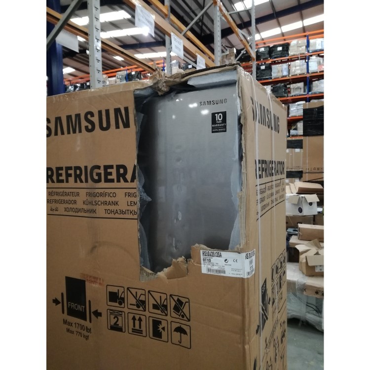 Refurbished Samsung 485 Litre American Fridge Freezer - Graphite