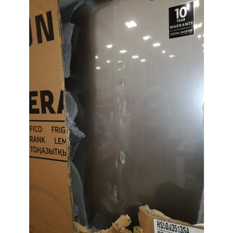 Refurbished Samsung 485 Litre American Fridge Freezer - Graphite