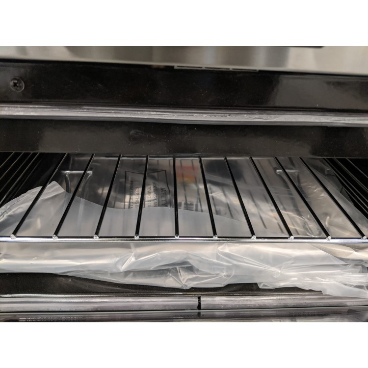 GRADE A3 - Belling 444410825 Cookcentre 60G 60cm Double Oven Gas Cooker - Stainless Steel