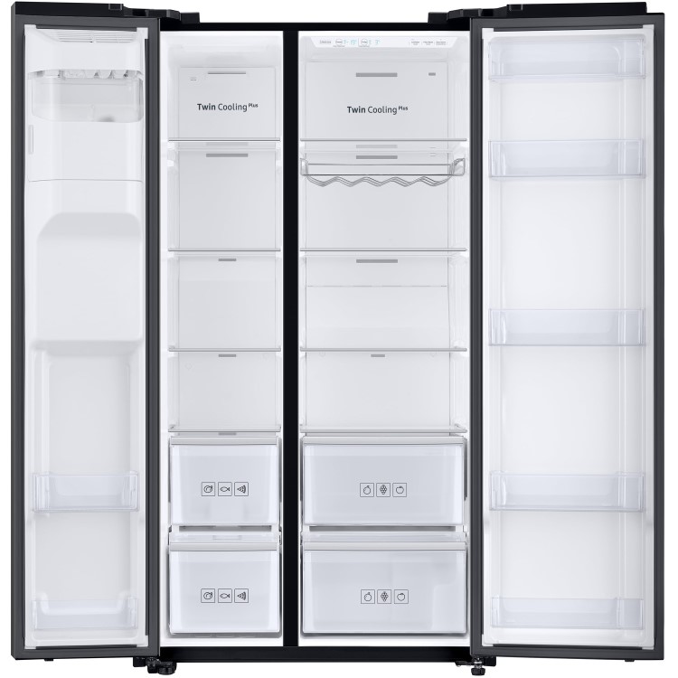 Samsung RS68N8230B1 Side-by-side American Fridge Freezer With Ice & Water Dispenser - Black