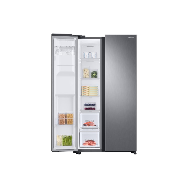 Samsung RS68N8230B1 Side-by-side American Fridge Freezer With Ice & Water Dispenser - Black