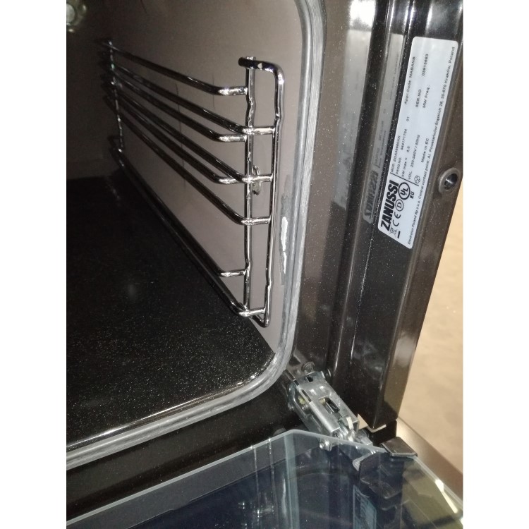 GRADE A3 - Zanussi ZOA35660XK Electric Built-in Double Oven With Programmable Timer - Stainless Steel