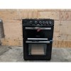 Refurbished Rangemaster 10727 Professional+ 60cm Double Oven Gas Cooker Black And Chrome