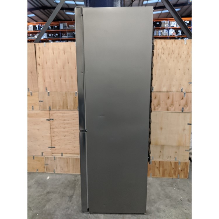 GRADE A3 - Hotpoint H5T811IMXH1 189x60cm 338L Freestanding Fridge Freezer - Shiny Stainless Steel