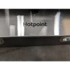 Refurbished Hotpoint PHVP64FALK 60cm Touch Control Angled Cooker Hood - Black Glass &amp; Stainless Steel