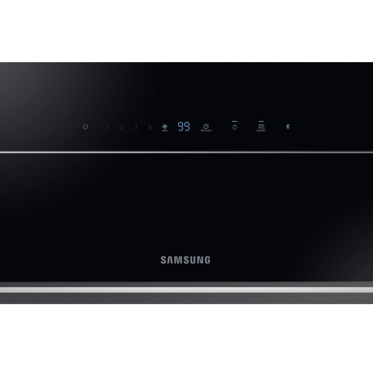 Refurbished Samsung NK36N9804VB 90cm Angled Chimney Cooker Hood Black