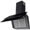 Samsung 90cm Angled Chimney Cooker Hood - Black