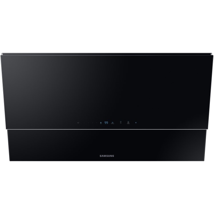 Refurbished Samsung NK36N9804VB 90cm Angled Chimney Cooker Hood Black