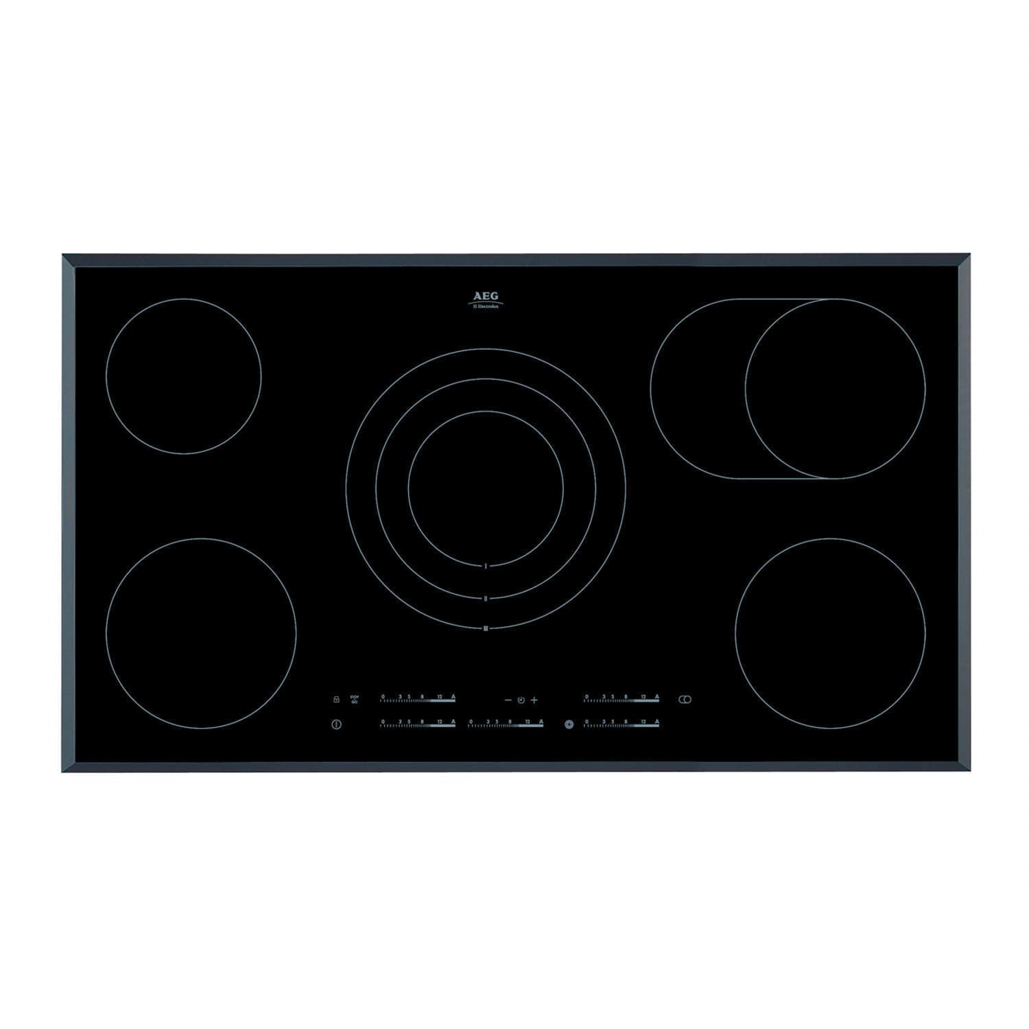 AEG 90cm 5 Zone Ceramic Hob