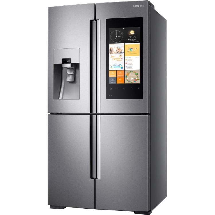 GRADE A1 - Samsung RF56M9540SR 550L American Freestanding Fridge Freezer - Stainless Steel