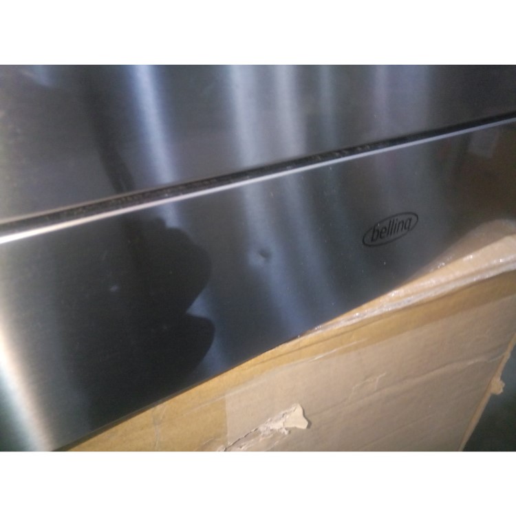 GRADE A2 - Belling BIMW60 Built-in Microwave Oven For A 60cm Wide Cabinet - Stainless Steel