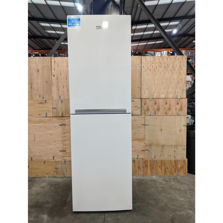 GRADE A3 - Beko CXFG3691W 50/50 Freestanding Fridge Freezer - White