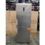 Refurbished Hotpoint NFFUD191X 450 Litre Freestanding Fridge Freezer 60/40 Split Frost Free 70cm Wide - Stainless Steel