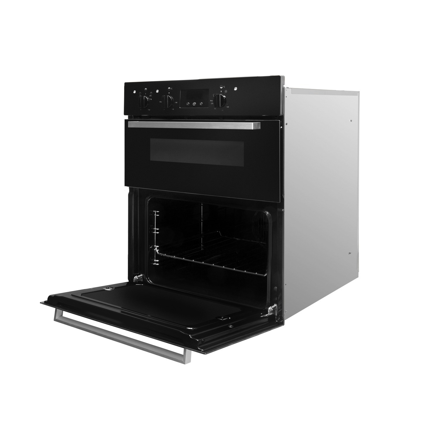 Indesit Aria Electric Built Under Double Oven Black IDU6340BL