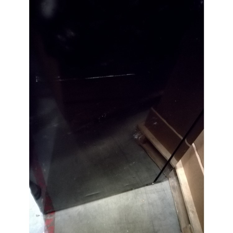 GRADE A3 - Beko ASD241B Frost Free Black American Fridge Freezer With Non-plumbed Water Dispenser  - Black