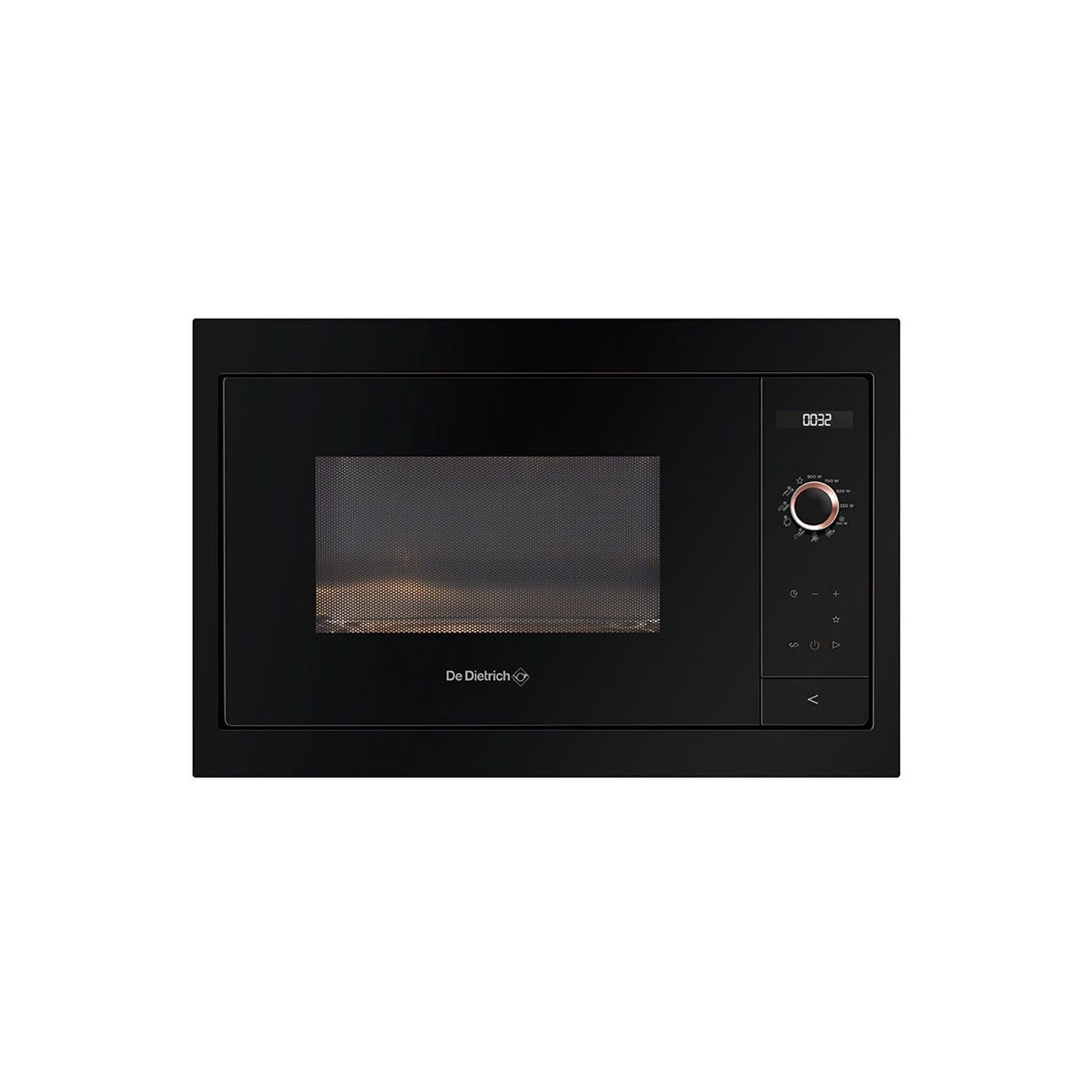 Refurbished De Dietrich DME7121A Built In 26L 900W Compact Microwave Black