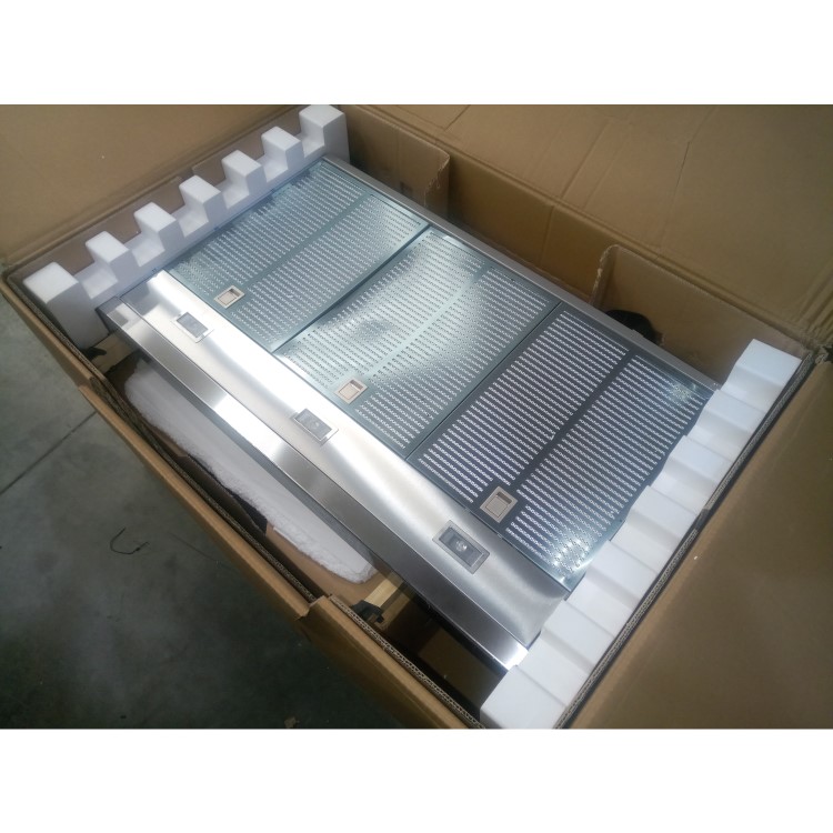 GRADE A3 - Neff D95BMP5N0B N70 Touch Control 90cm Cooker Hood With EfficientDrive Motor - Stainless Steel