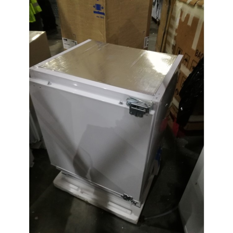 GRADE A3 - electriQ 133 Litre Integrated Under Counter Fridge A+ Energy Rating 60cm Wide - White