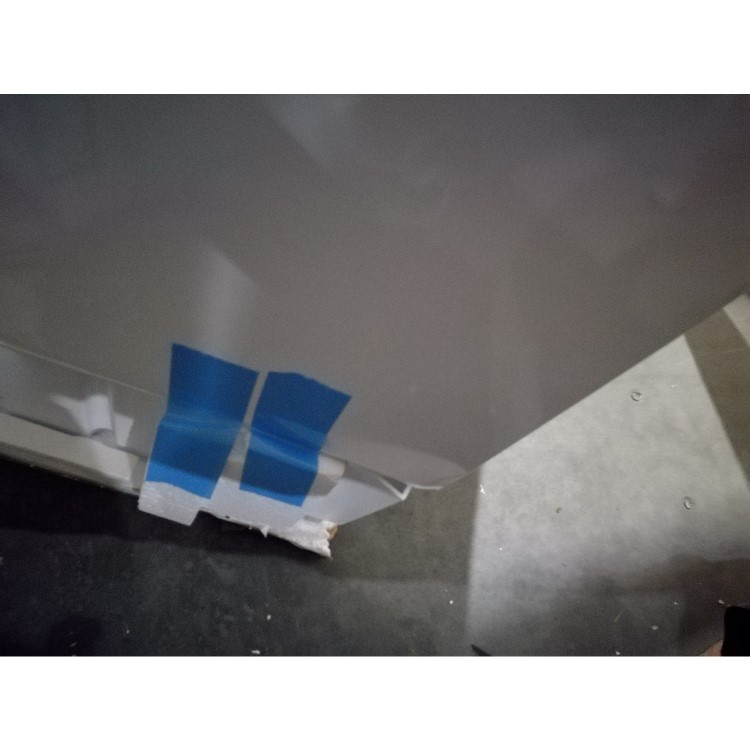 GRADE A3 - electriQ 133 Litre Integrated Under Counter Fridge A+ Energy Rating 60cm Wide - White