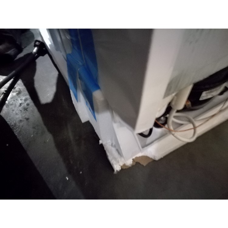GRADE A3 - electriQ 133 Litre Integrated Under Counter Fridge A+ Energy Rating 60cm Wide - White
