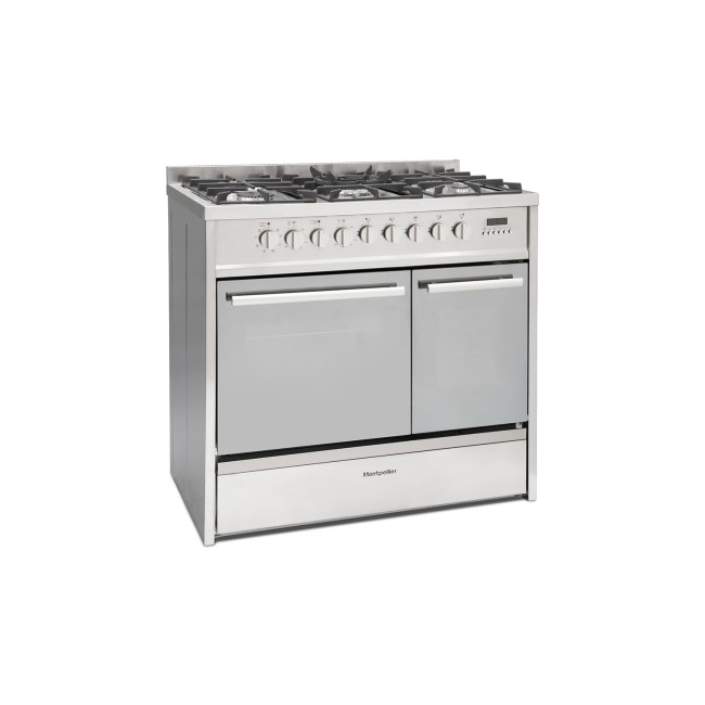 GRADE A2 Montpellier MRT91DFMX 90cm Twin Cavity Dual Fuel Range