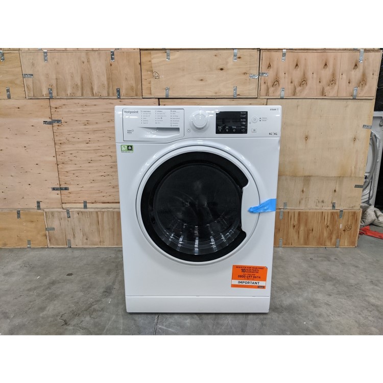 GRADE A3 - Hotpoint RDG9643WUKN Futura 9kg Wash 6kg Dry 1400rpm Freestanding Washer Dryer - White