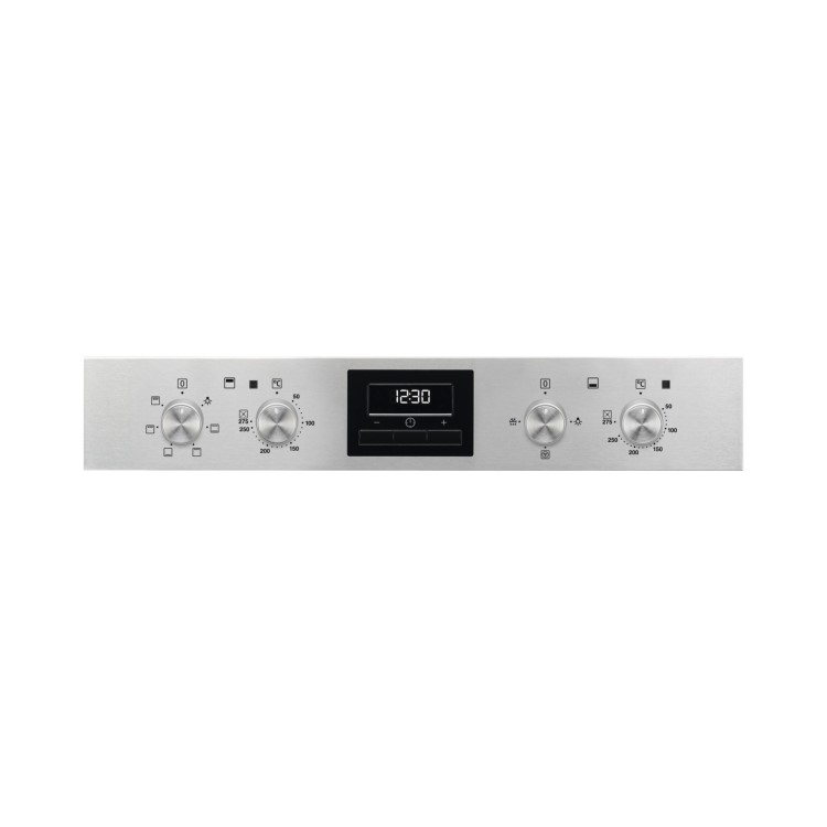 Zanussi ZOA35660XK Electric Built-in Double Oven With Programmable Timer - Stainless Steel