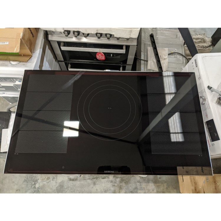 Refurbished Siemens iQ700 EX975LVV1E 90cm Induction Hob Black