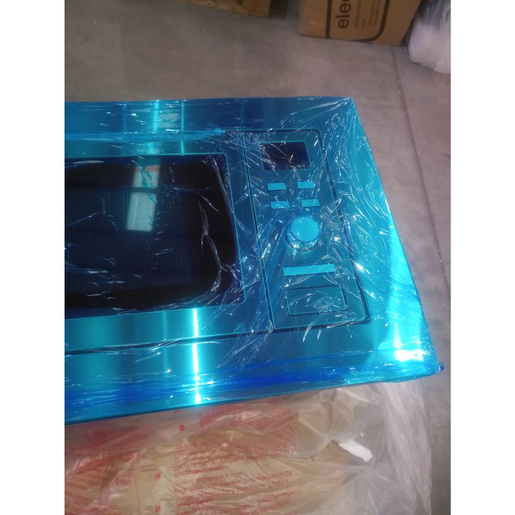 GRADE A2 - Montpellier MWBI17-300 17L 700W Slim Depth Built-in Microwave Oven - Stainless Steel