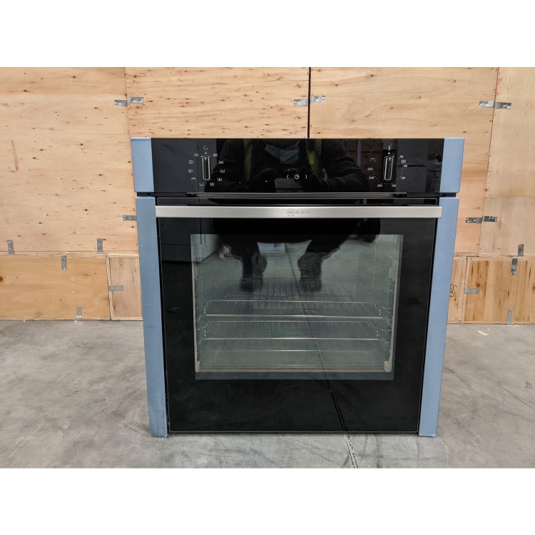 GRADE A3 - NEFF B3ACE4HN0B 7 Function Slide And Hide Single Oven With Catalytic Cleaning - Stainless Steel