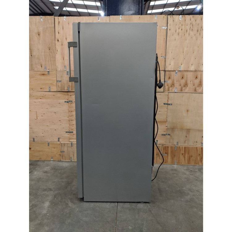 GRADE A3 - INDESIT UI41S 185 Litre Freestanding Upright Freezer 142cm Tall A+ Energy Rating 59.5cm Wide - Silver