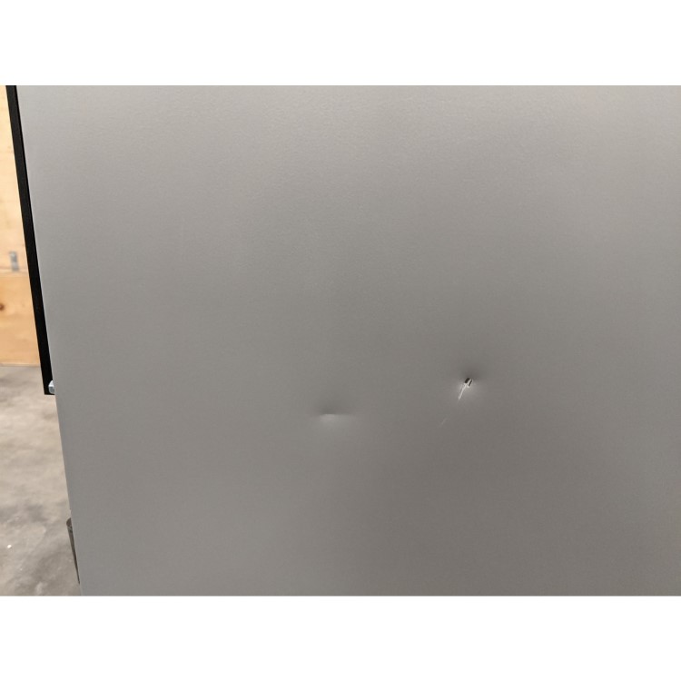 GRADE A3 - INDESIT UI41S 185 Litre Freestanding Upright Freezer 142cm Tall A+ Energy Rating 59.5cm Wide - Silver