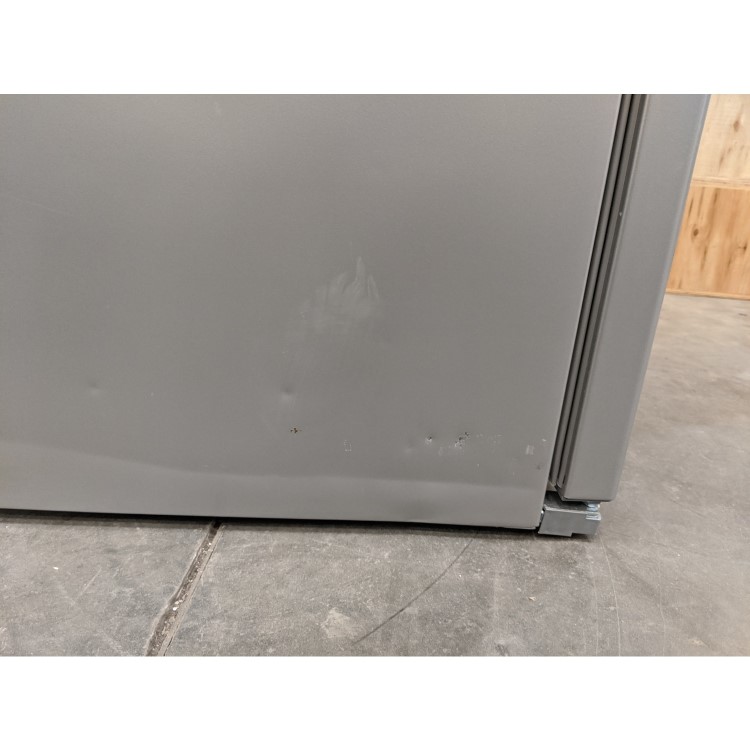 GRADE A3 - INDESIT UI41S 185 Litre Freestanding Upright Freezer 142cm Tall A+ Energy Rating 59.5cm Wide - Silver