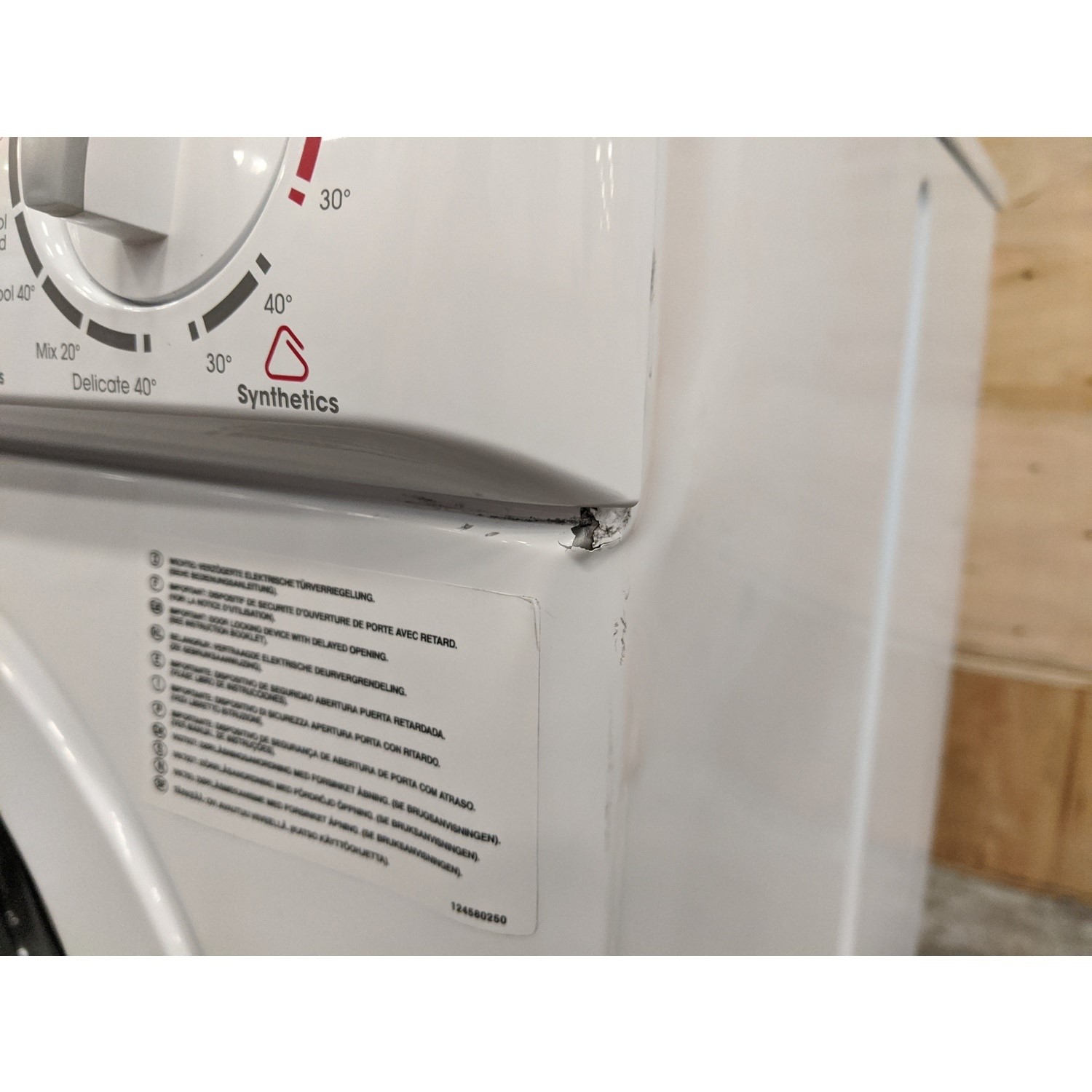 GRADE A3 Zanussi ZWC1301 3kg 1300rpm Freestanding Washing Machine