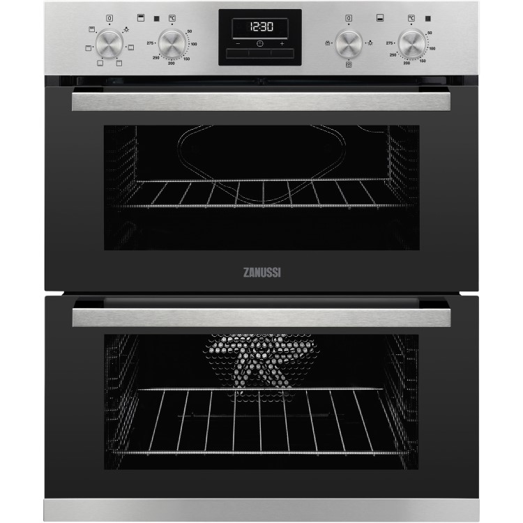 Zanussi Electric Built Under Double Oven - Stainless Steel