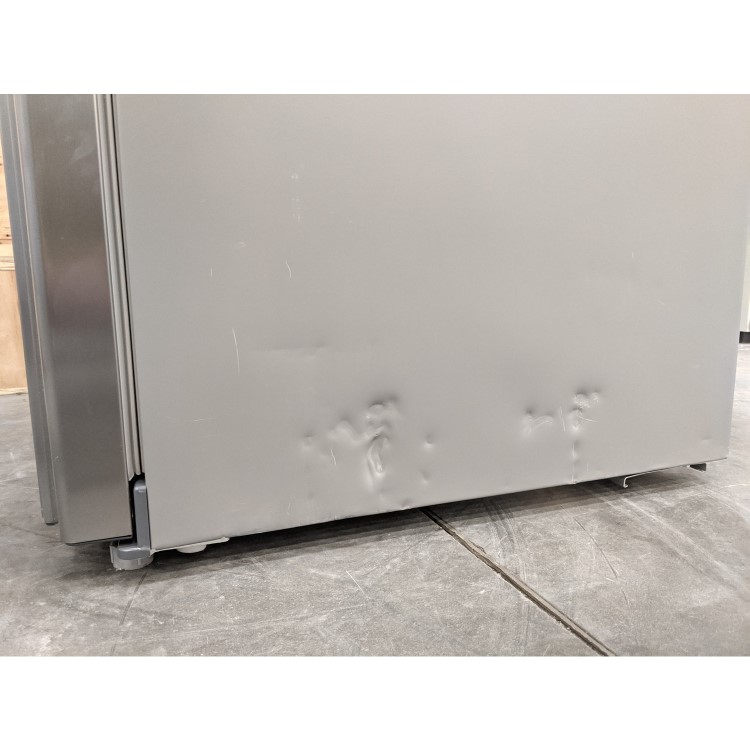 Refurbished HOTPOINT FFU4DX Quadrio 70cm Wide Frost Free Freestanding Fridge Freezer Stainless Steel