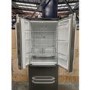 Refurbished HOTPOINT FFU4DX Quadrio 70cm Wide Frost Free Freestanding Fridge Freezer Stainless Steel