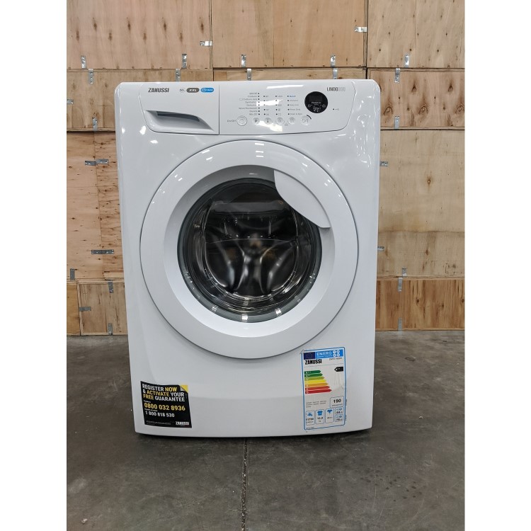 Refurbished Zanussi ZWF01483W Freestanding 10KG 1400 Spin Washing Machine White