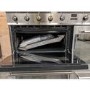 Refurbished Smeg Symphony 4 Cavity SYD4110I  110cm Electric Range Cooker With Induction Hob Stainless Steel