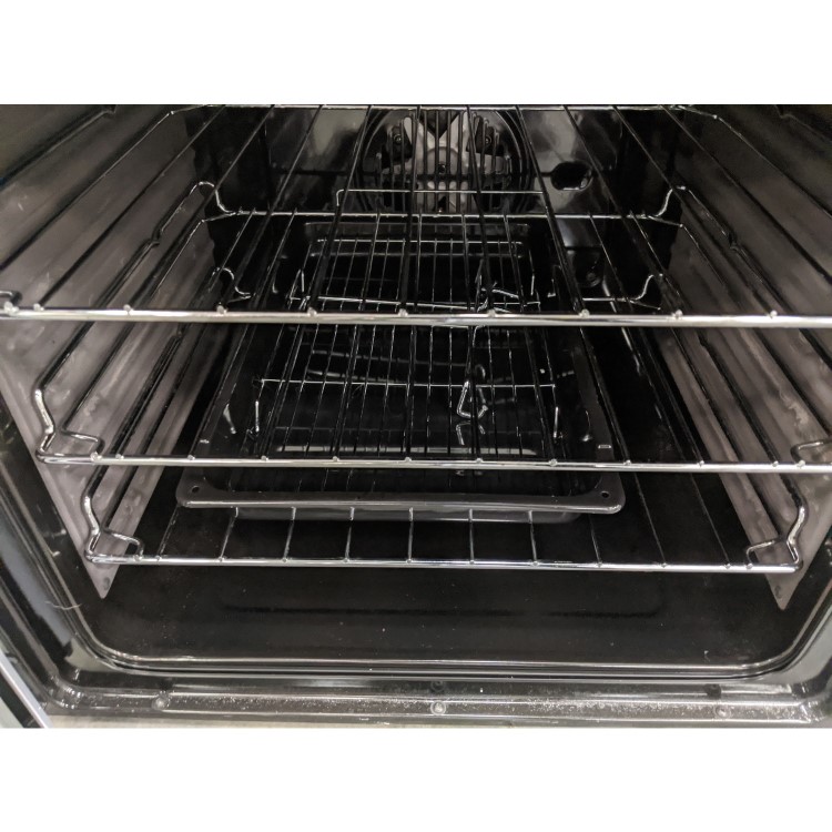 GRADE A3 - Hotpoint HUE61PS Ultima 60cm Double Oven Electric Cooker with Ceramic Hob - White