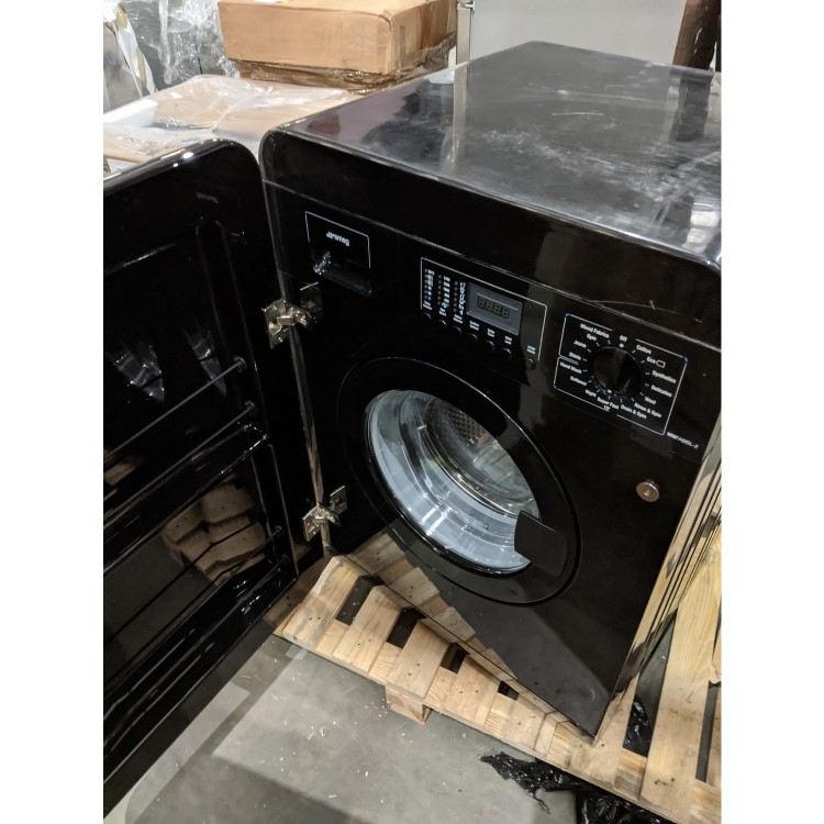 Refurbished Smeg WMFABBL-2 7kg 1400rpm Freestanding Washing Machine - Black