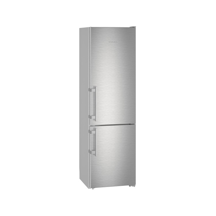 Liebherr CNef4015 Comfort 201x60cm Extra Efficient NoFrost Freestanding Fridge Freezer SmartSteel Doors