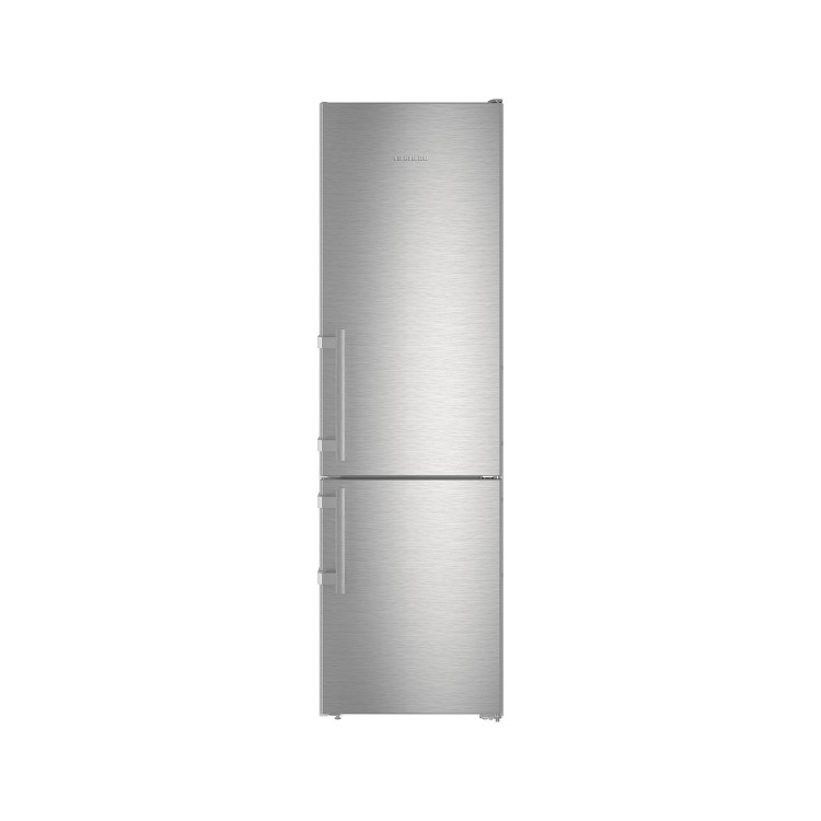 Liebherr CNef4015 Comfort 201x60cm Extra Efficient NoFrost Freestanding Fridge Freezer SmartSteel Doors
