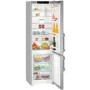 Liebherr CNef4015 Comfort 201x60cm Extra Efficient NoFrost Freestanding Fridge Freezer SmartSteel Doors